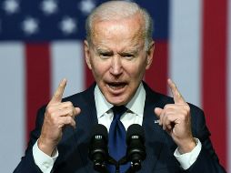 El presidente Joe Biden aseguró que no comparten estas dosis ''para obtener favores ni concesiones'', sino que lo hace para salvar vidas y ''liderar el mundo para poner fin a la pandemia''. AFP / M. Ngan