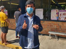 ''Les quiero decir que habemos filas vemos muchas personas participando y esa es una excelente noticia para la democracia'', dice. EL INFORMADOR / A. Montiel