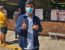 ''Les quiero decir que habemos filas vemos muchas personas participando y esa es una excelente noticia para la democracia'', dice. EL INFORMADOR / A. Montiel