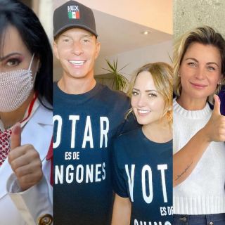Así votaron los famosos en las Elecciones 2021
