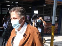 Frangie votó hoy en la colonia San Juan de Ocotán, en la sección 3119 del Distrito 10 electoral. EL INFORMADOR / A. Camacho