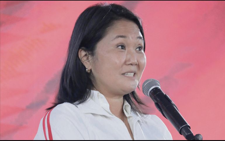 KEIKO FUJIMORI La candidata representa a la derecha. EFE