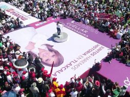 Según las previsiones de su equipo de campaña, Lorena Cuéllar tiene más de 10 puntos de ventaja. TWITTER/LorenaCuellar