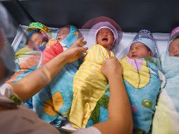 Con la llegada de los diez recién nacidos -que pasarán los próximos meses en la incubadora-, esta madre sudafricana supera a Halima Cisse, la mujer maliense que alumbró a nueve bebés en Marruecos, a principios de mayo de este año. AFP / ARCHIVO