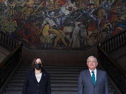 Esta es la segunda y última escala de la gira internacional de Harris, quien previamente estuvo en Guatemala. AP / J. Martin