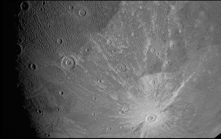 Ganímedes es una de las 79 lunas conocidas que orbitan Júpiter. EFE