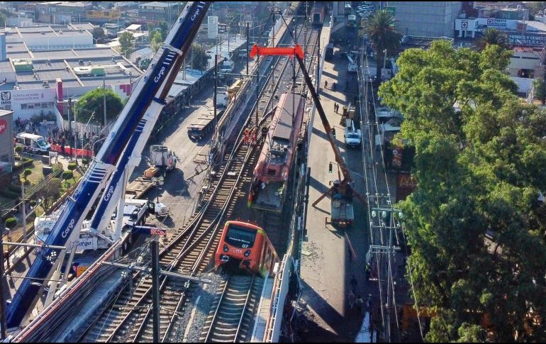 El accidente en el Metro de Ciudad de México dejó 26 muertes y cerca de 100 heridos. EFE/ARCHIVO