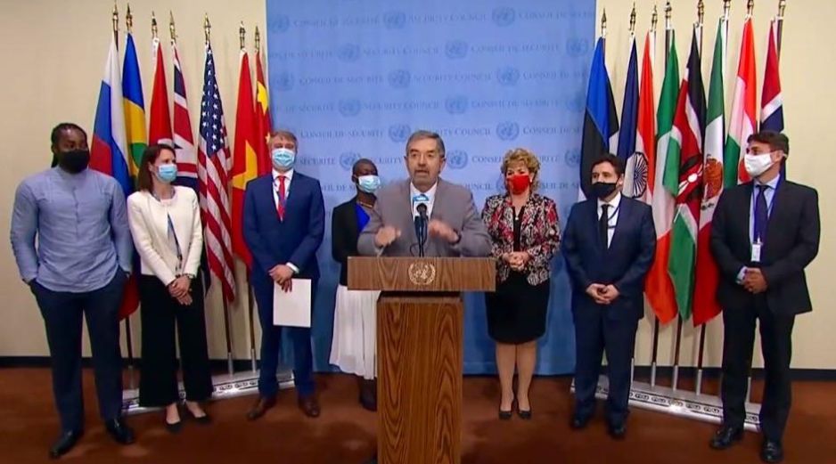 Juan Ramón de la Fuente reafirmó el apoyo del Estatuto de Roma a la Corte Penal Internacional, cuya labor reconoció. TWITTER/@MexOnu