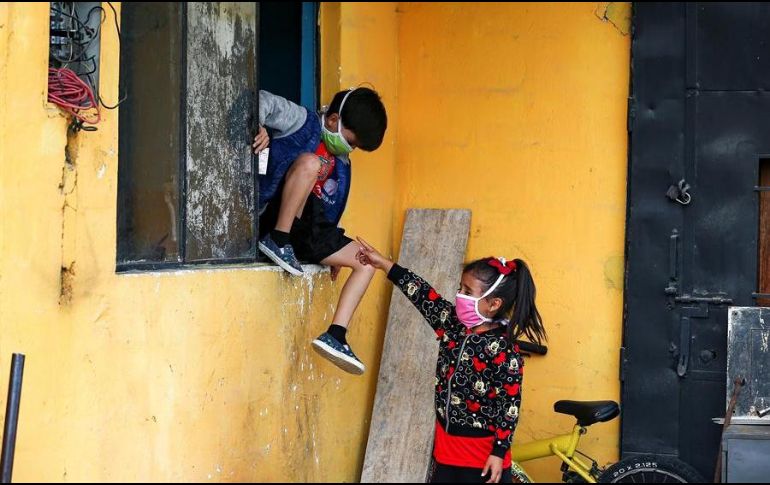 El informe destacó un gran aumento en la cantidad de niños entre cinco y 11 años en situación de trabajo infantil. EFE/J. Jácome