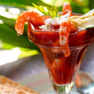 Receta con camarón: Coctel de camarón
