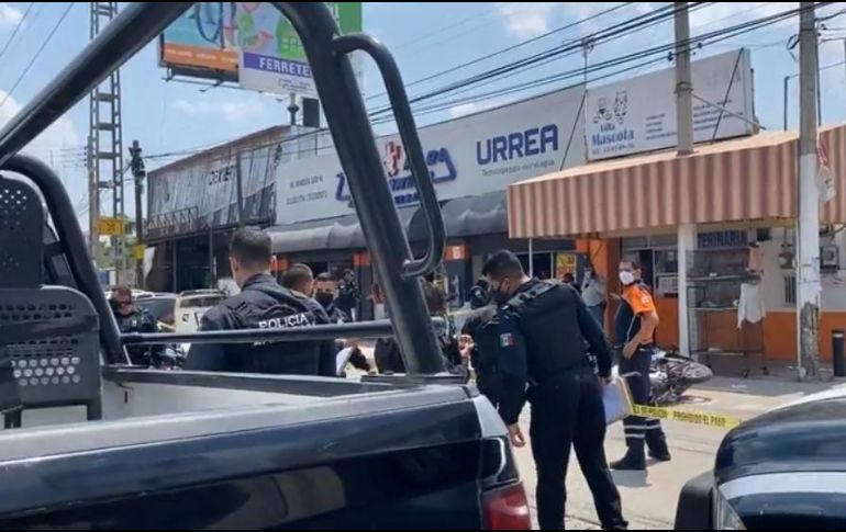 El ataque ocurrió alrededor de las 12:16 horas, en en el cruce de avenida Aviación y 5 de Mayo. ESPECIAL