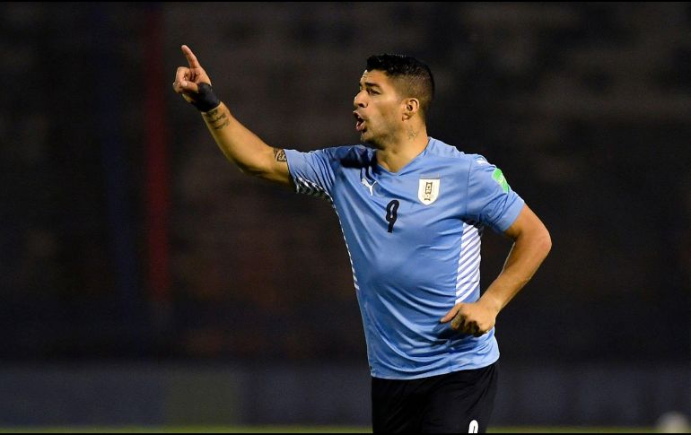 Luis Suárez tendrá otra tarea importante con la escuadra de Uruguay. AFP