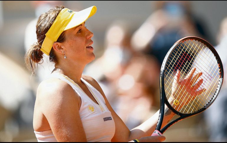 Anastasia Pavlyuchenkova. La rusa va por su primer título de un Grand Slam. EFE/Y. Valat