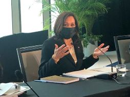 Kamala Harris, se refería únicamente a Guatemala, y no a México, en unos comentarios que hizo sobre la sociedad civil y las ONG este jueves durante una entrevista exclusiva con Efe, según aseguró su oficina después de dicha entrevista. SUN / ARCHIVO