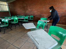 La secretaria de Educación Pública, Delfina Gómez Álvarez, informó que hasta el momento se tiene registrado de 3.5% a 2% de deserción escolar. SUN