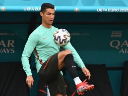 Cristiano Ronaldo necesita seis goles para convertirse en el máximo artillero a nivel de países de todos los tiempos, y uno más para erigirse como máximo anotador de la Eurocopa. AFP / A. Kisbenedek