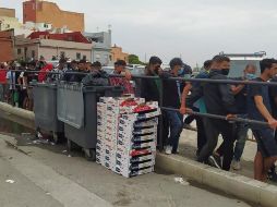 Las cuatro víctimas fallecieron en su intento de llegar a España. EFE/R. Dris