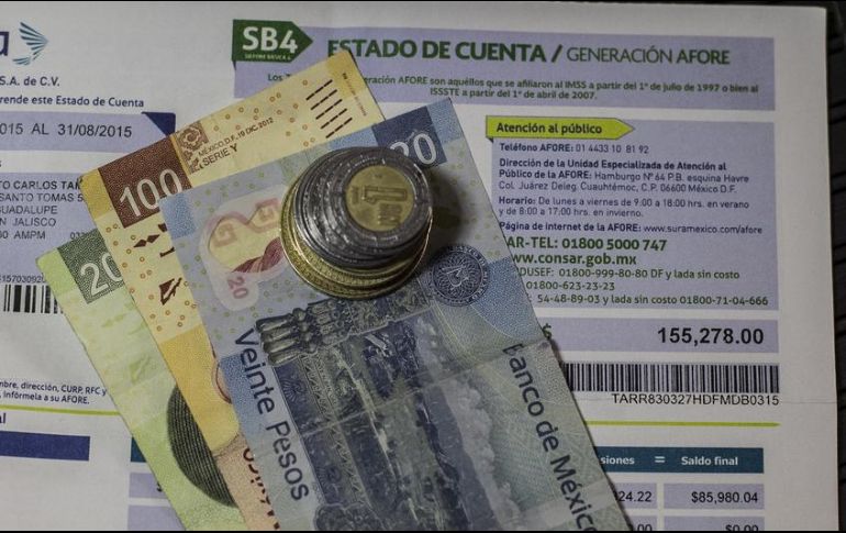 Sólo en mayo, los retiros por desempleo de las Afore alcanzaron los mil 753.5 millones de pesos. EL INFORMADOR/ARCHIVO