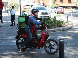 El 85.0% de los repartidores conoce a alguien que sufrió algún accidente como repartidor. EL INFORMADOR / ARCHIVO