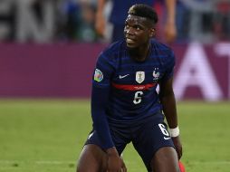 Paul Pogba fue reconocido como el MVP del partido entre Francia e Inglaterra. EFE