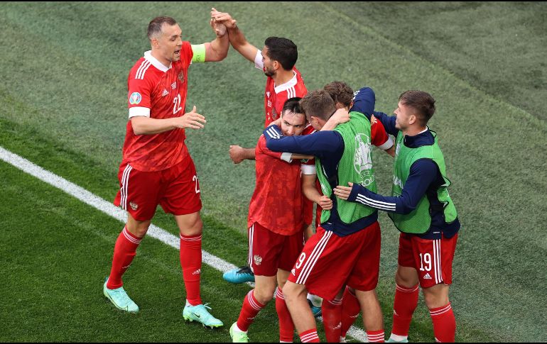 Rusia derrota a Finlandia 1-0 en San Petersburgo y busca pasar a la siguiente ronda de la Eurocopa. EFE/A.Vaganov