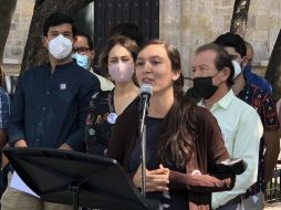 La dirigente del llamado partido del “arbolito” dijo que llegan al Legislativo con la convicción de abrir una nueva vía política. EL INFORMADOR / R. Rivas