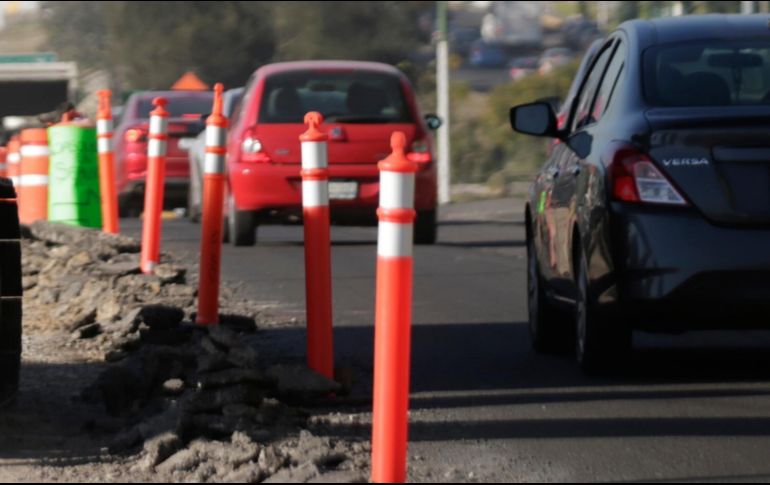 El cierre de carriles será por 24 horas. INFORMADOR/ARCHIVO