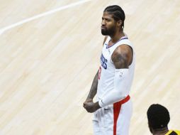 Paul George, brilló con 37 puntos, 16 rebotes y 5 asistencias. AFP