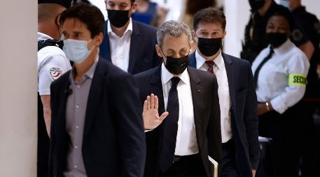 El juicio, conocido como el caso Bygmalion, contra el exmandatario conservador y otros 13 encausados se abrió el 20 de mayo. EFE / Y. Valat