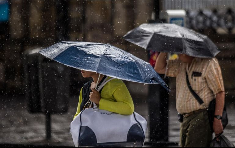 Se espera cielo nublado con lluvias e intervalos de chubascos en las regiones Norte, Altos Norte, Altos Sur, Ciénega, Valles y Central. EL INFORMADOR /ARCHIVO
