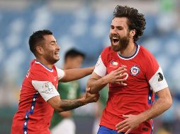 El partido fue de un dominio absoluto para La Roja. AFP / D. Magno