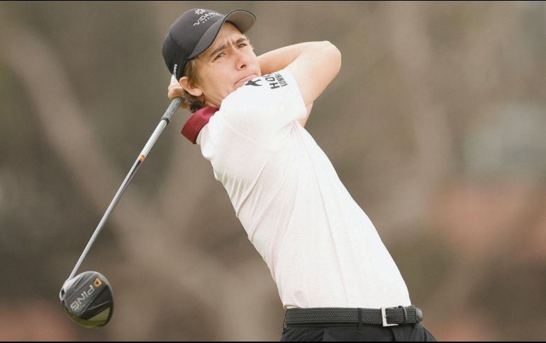 Carlos Ortiz se quedó con las ganas de jugar las últimas dos rondas, pues firmó un acumulado de +6 golpes. AFP/E. shaw