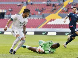 Johan Guzmán. El portero de la Selección de República Dominicana fue víctima de las expresiones de los aficionados mexicanos el 18 de marzo, en partido del Preolímpico. IMAGO7