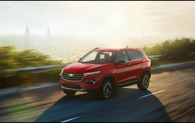 Groove. La marca estadounidense compartió algunos detalles de lo que será su próxima SUV compacta para México. ESPECIAL/Chevrolet