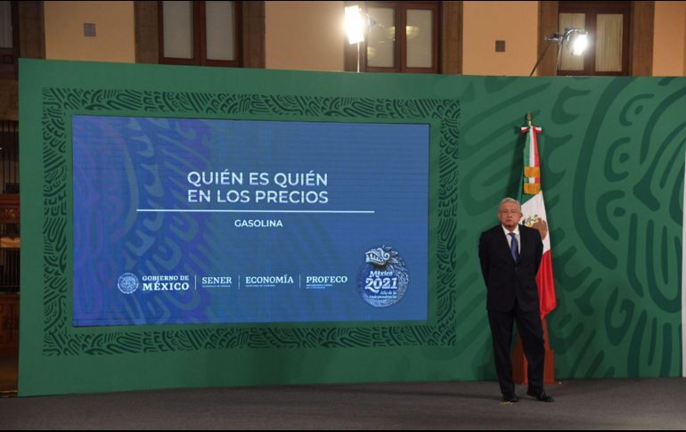 AMLO también pidió que la gente no sea presa fácil de la manipulación de los grupos de interés. SUN / A. Martínez