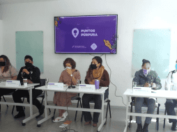 Los Puntos Púrpura forman parte de la estrategia “Nos movemos seguras”. ESPECIAL