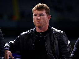 QUIERE MÁS. 'Canelo' reafirmó que su intención es enfrentar en los próximos meses al estadounidense Caleb Plant, campeón supermediano de la Federación Mundial de Boxeo (FIB). EFE