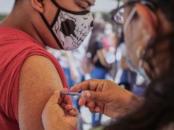 El subsecretario de Salud, Hugo López-Gatell informa que ya se abrió el registro para vacunar contra el COVID-19 a personas entre 30 y 39 años. XINHUA / J. Terriquez