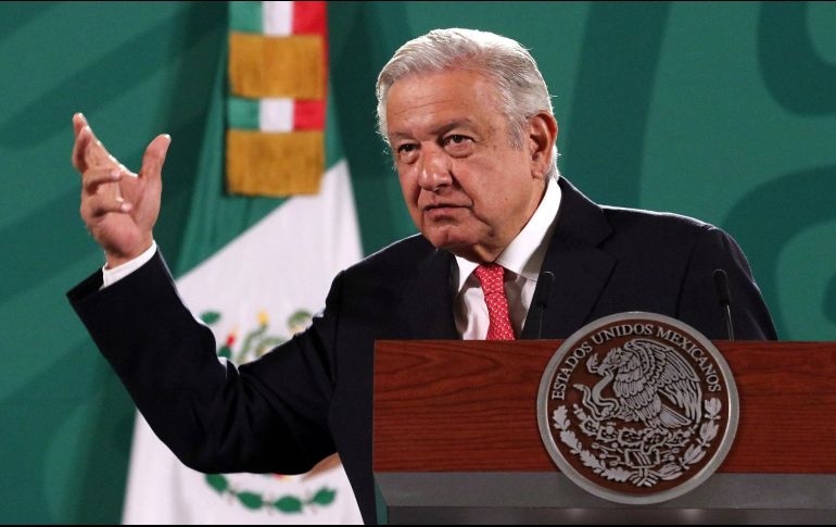 AMLO cuestiona que dónde está el respeto a las culturas, el respeto a los seres humanos, el amor al prójimo, el humanismo. EFE/J.Pazos