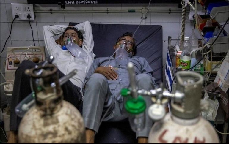 Se cree que la variante Delta fue la que causó la segunda y devastadora ola de coronavirus en India. REUTERS