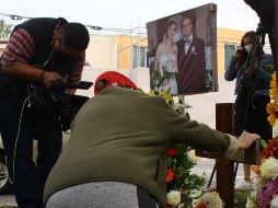 Claudia Álvarez, tía de María Fernanda, leyó un texto para recordar el hecho ocurrido hace dos años. ESPECIAL