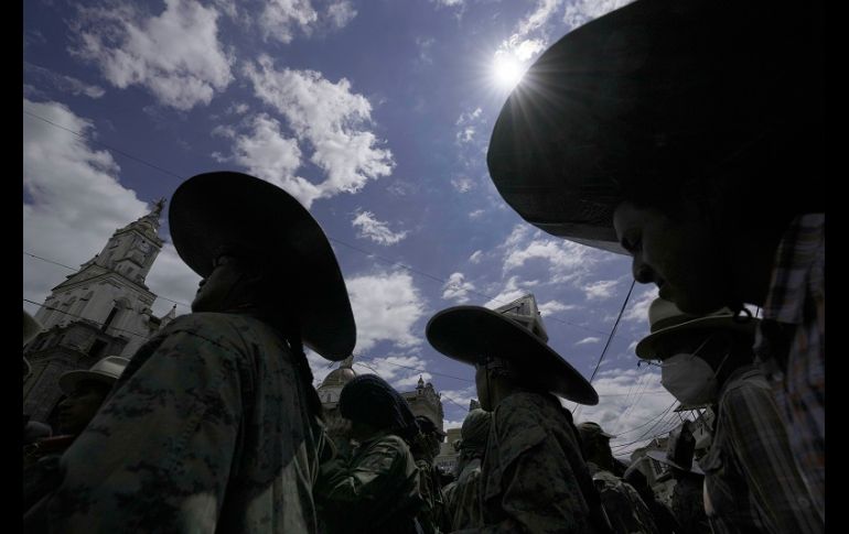 La danza ancestral se produce en honor al Inti Raymi (Fiesta del sol, en quechua), que marca el fin de la cosecha. AP/D. Ochoa