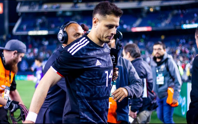 Al quedar fuera de la Copa Oro, Javier 