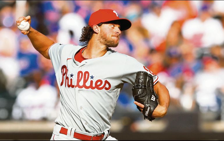 El lanzador diestro puso en apuros a la ofensiva de los Mets. AFP/R. Schultz