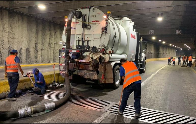 También buscan que no se inunden los pasos a desnivel. ESPECIAL