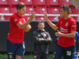 En el triunfo ante Colima, “Chicote” marcó, así como en el enfrentamiento de media semana ante Zacatecas. TWITTER / @Chivas