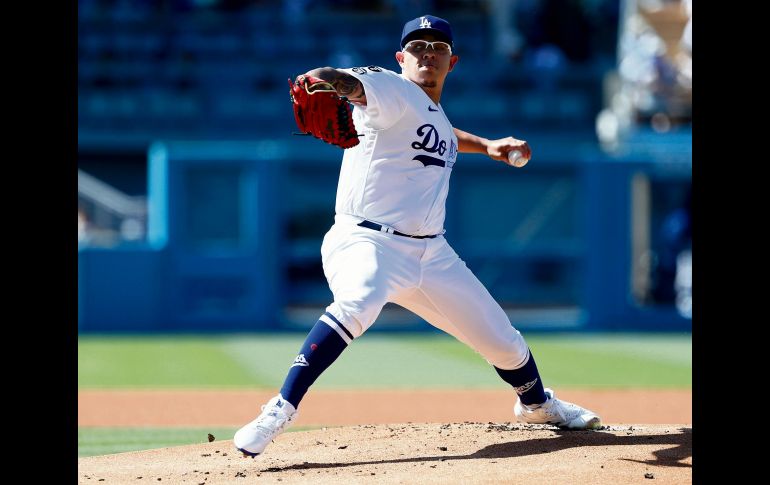 JULIO. El sinaloense tuvo una salida de contrastes, pues si bien fabricó 12 chocolates, no pudo conquistar su décima victoria como abridor. AP