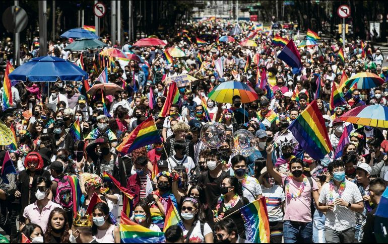 LLAMADO. Los participantes decidieron salir a las calles pese a que les pidieron quedarse en casa por el COVID-19. SUN