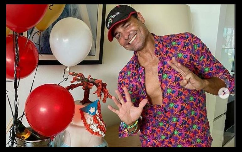 Se encuentra celebrando su cumpleaños número 53. INSTAGRAM/ @chayanne