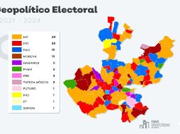 Un total de 49 municipios tendrán un alcalde del partido Movimiento Ciudadano.TWITTER@IIEGJ